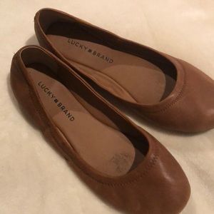 Lucky Brand flats. Size 9. Worn twice.